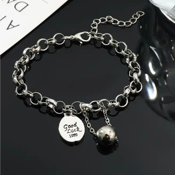 Good Luck Charm Silver Bracelet - Picture 1 of 4